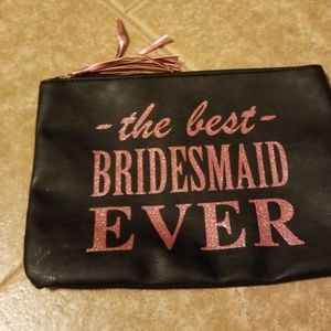 Bridesmaid makeup bag